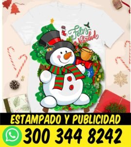 Camisetas de navidad (1) Camisetas de navidad disponible en diferentes talls y colores