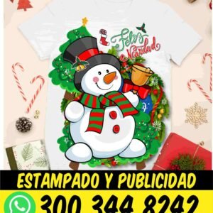 Camisetas de navidad disponible en diferentes talls y colores