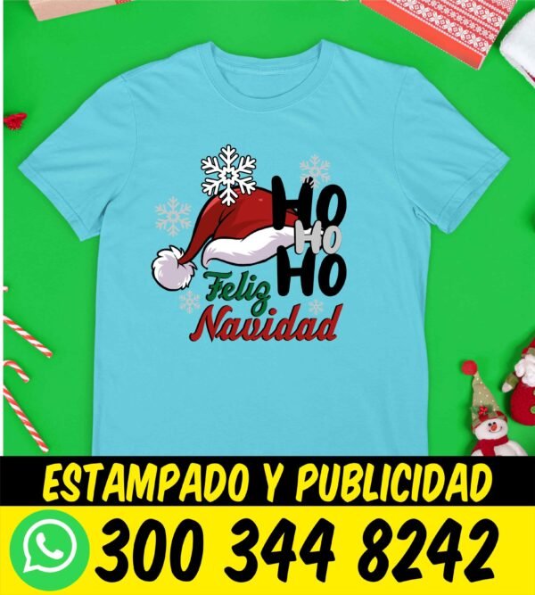 Camisetas de navidad disponible en diferentes talls y colores