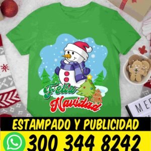 Camisetas de navidad disponible en diferentes talls y colores