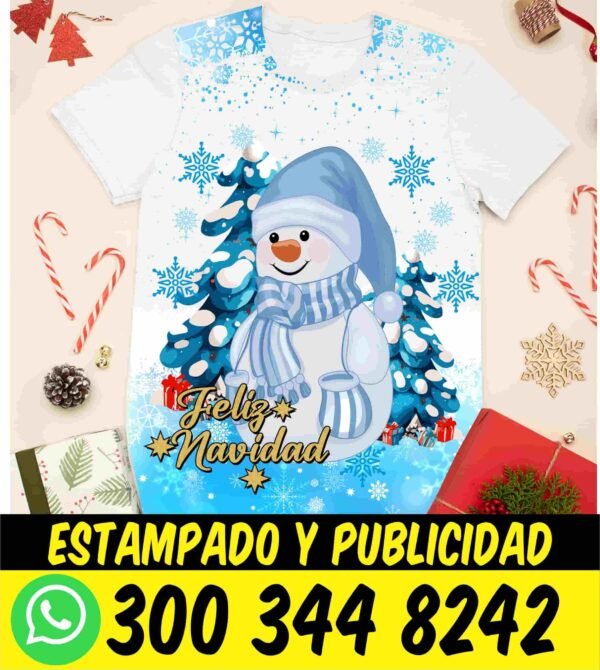 Camisetas de navidad disponible en diferentes talls y colores