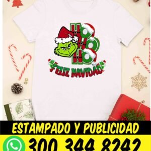 Camisetas de navidad disponible en diferentes talls y colores