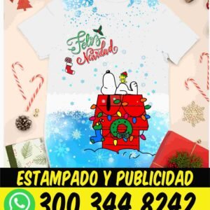 Camisetas de navidad disponible en diferentes talls y colores