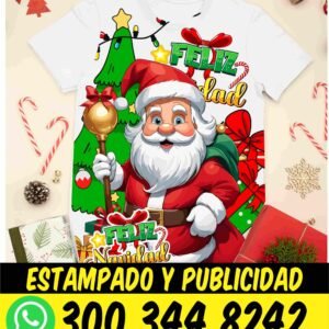 Camisetas de navidad disponible en diferentes talls y colores