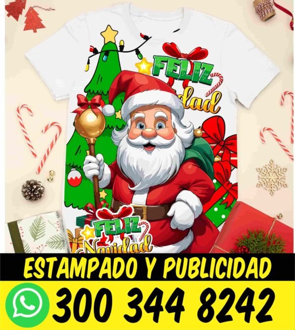 Camisetas de navidad disponible en diferentes talls y colores