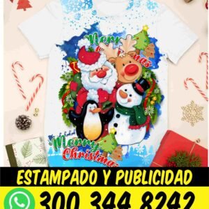 Camisetas de navidad disponible en diferentes talls y colores