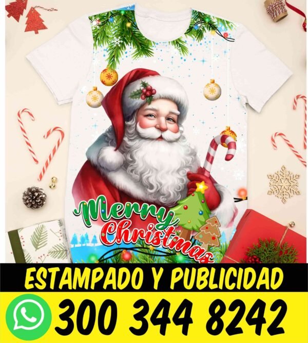 Camisetas de navidad disponible en diferentes talls y colores