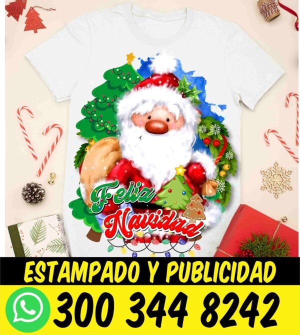 Camisetas de navidad disponible en diferentes talls y colores