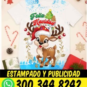 Camisetas de navidad disponible en diferentes talls y colores